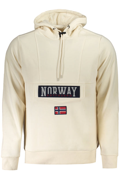 NORWAY 1963 MEN'S ZIP-UP SWEATSHIRT BEIGE