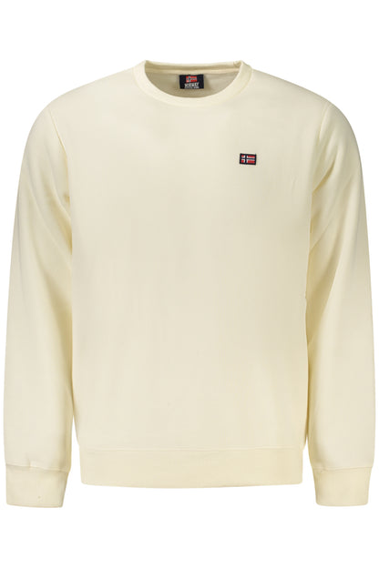 NORWAY 1963 MEN'S WHITE ZIP-UP SWEATSHIRT