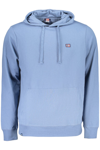 NORWAY 1963 MEN'S BLUE ZIP-UP SWEATSHIRT