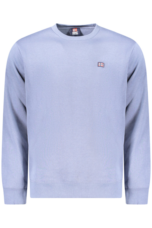 NORWAY 1963 MEN'S BLUE ZIP-UP SWEATSHIRT