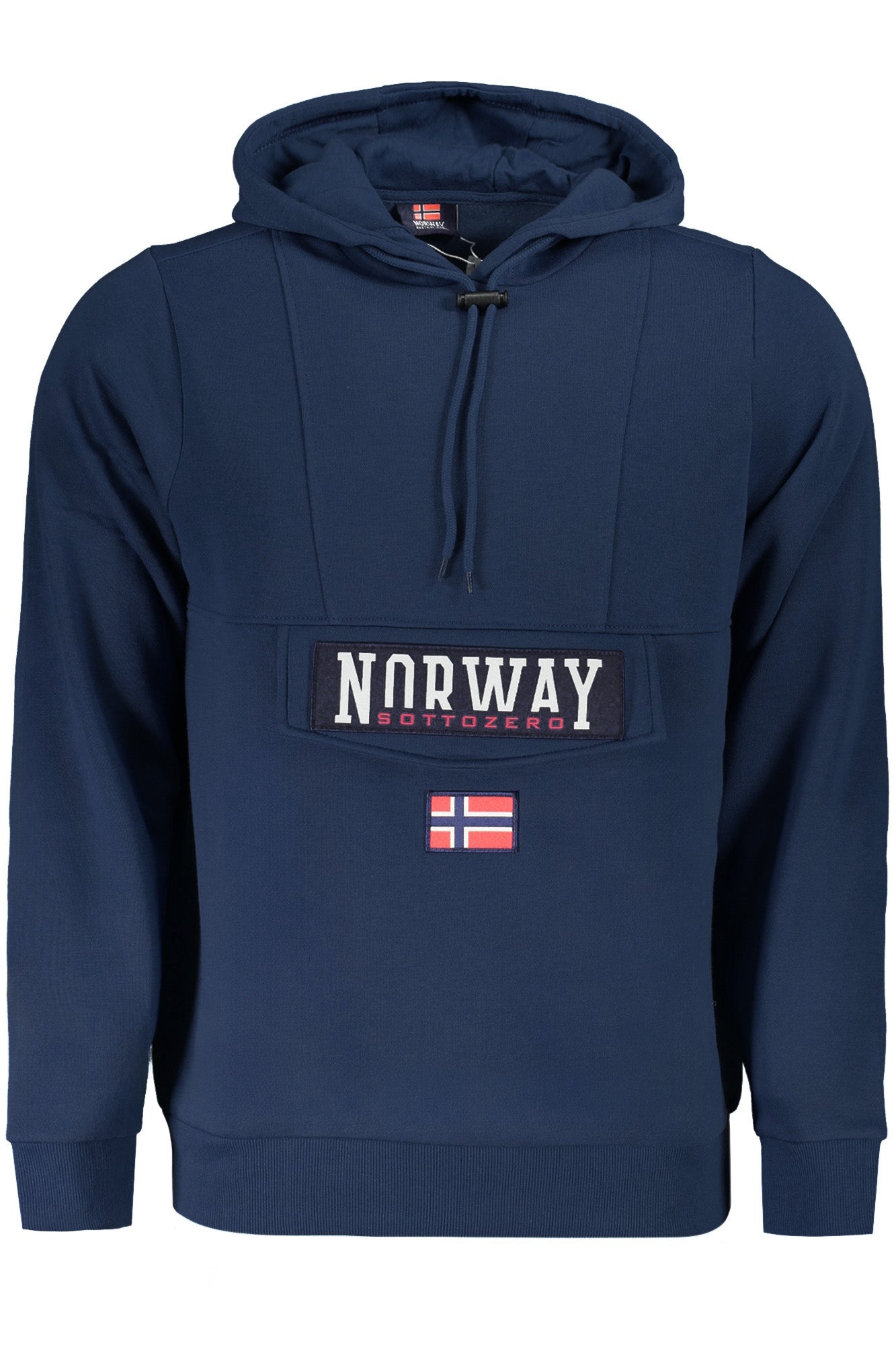 NORWAY 1963 MEN'S BLUE ZIP-UP SWEATSHIRT