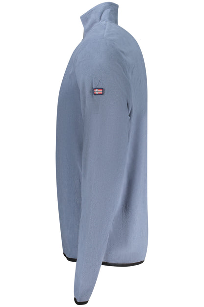NORWAY 1963 MEN'S BLUE ZIP-UP SWEATSHIRT