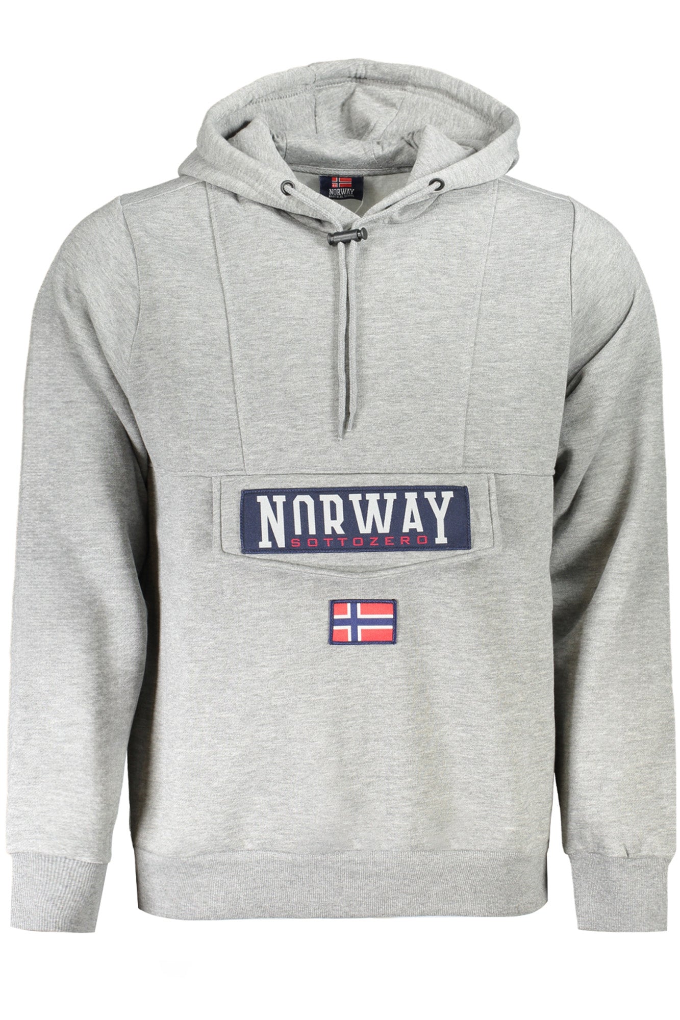 NORWAY 1963 MEN'S ZIP-UP SWEATSHIRT GREY