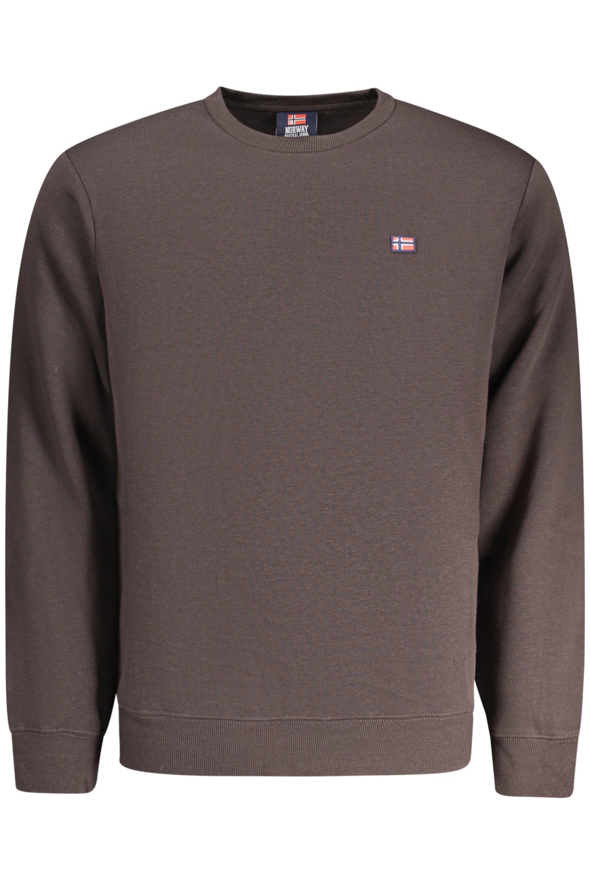 SWEAT-SHIRT MARRON À FERMETURE ÉCLAIR POUR HOMME NORVÈGE 1963