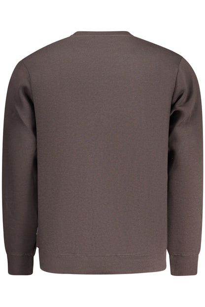 SWEAT-SHIRT MARRON À FERMETURE ÉCLAIR POUR HOMME NORVÈGE 1963