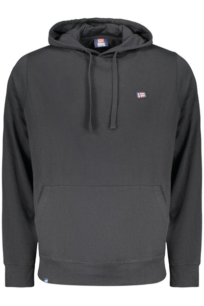 NORWAY 1963 MEN'S BLACK ZIP-UP SWEATSHIRT