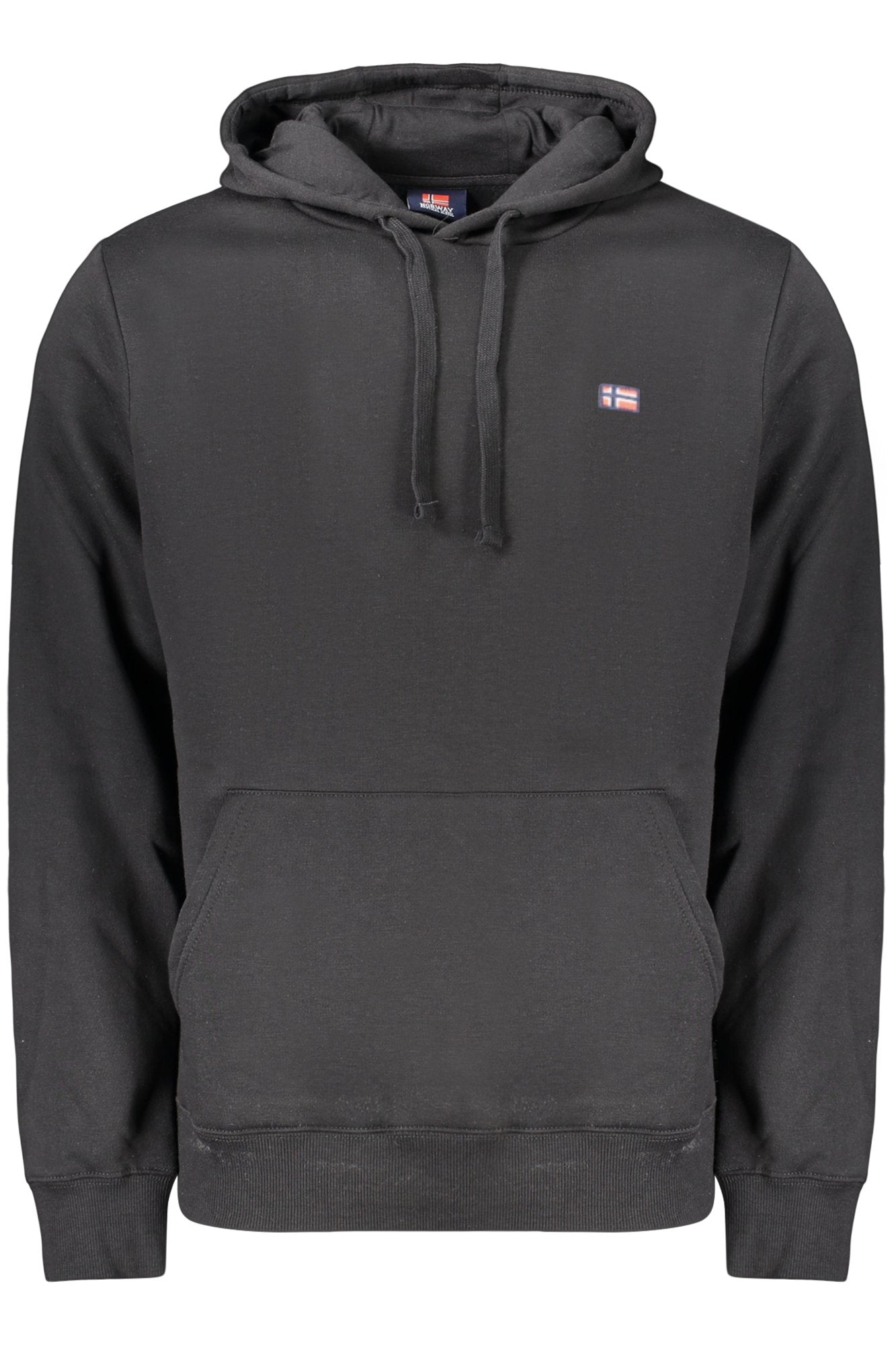 NORWAY 1963 MEN'S BLACK ZIP-UP SWEATSHIRT