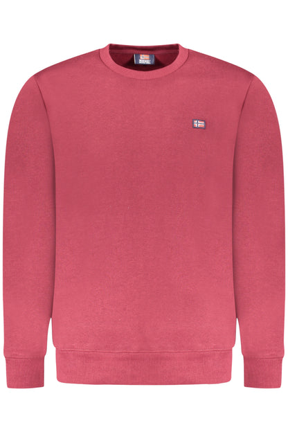 NORWAY 1963 MEN'S RED ZIP-UP SWEATSHIRT