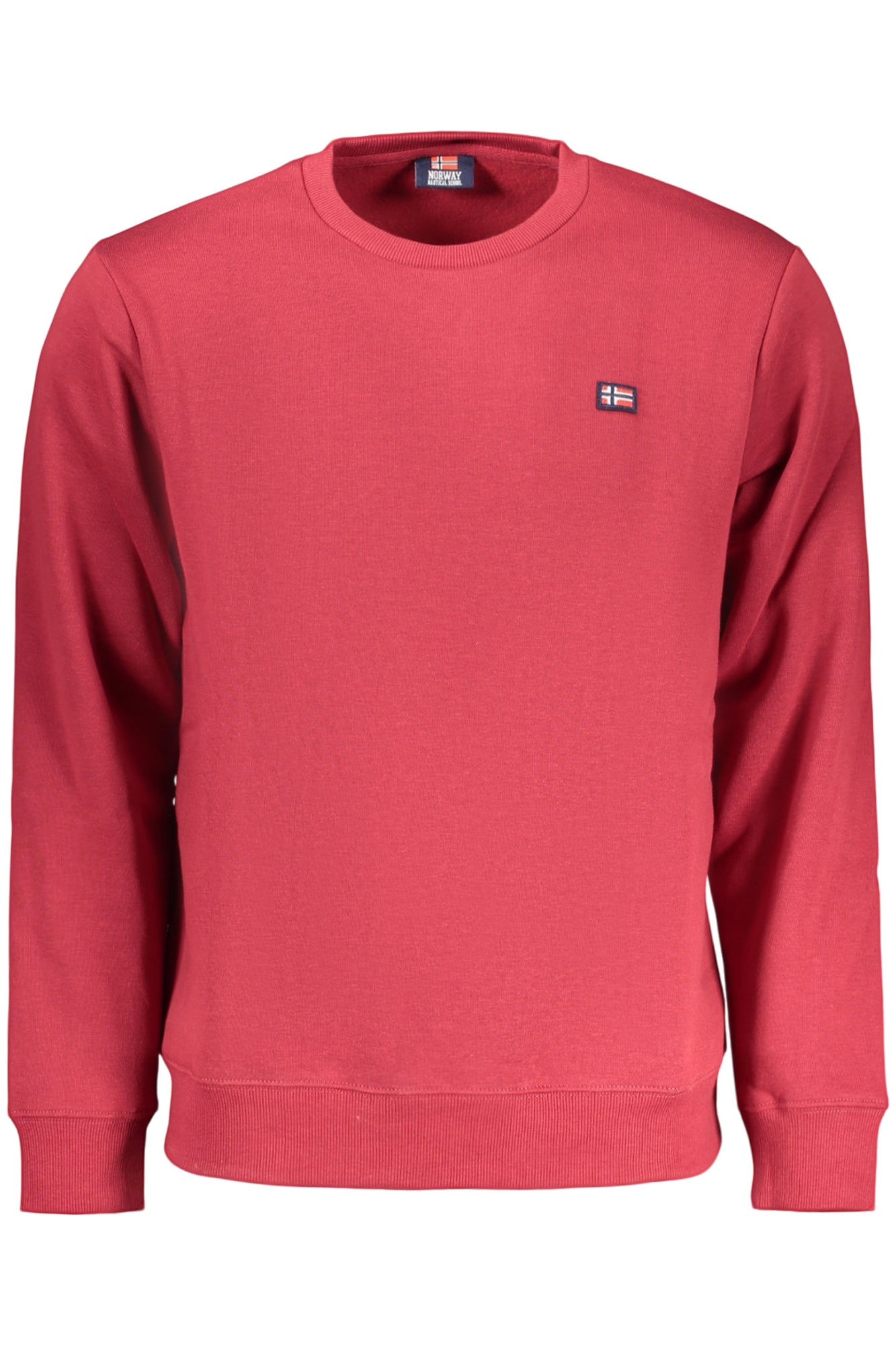 NORWAY 1963 MEN'S RED ZIP-UP SWEATSHIRT