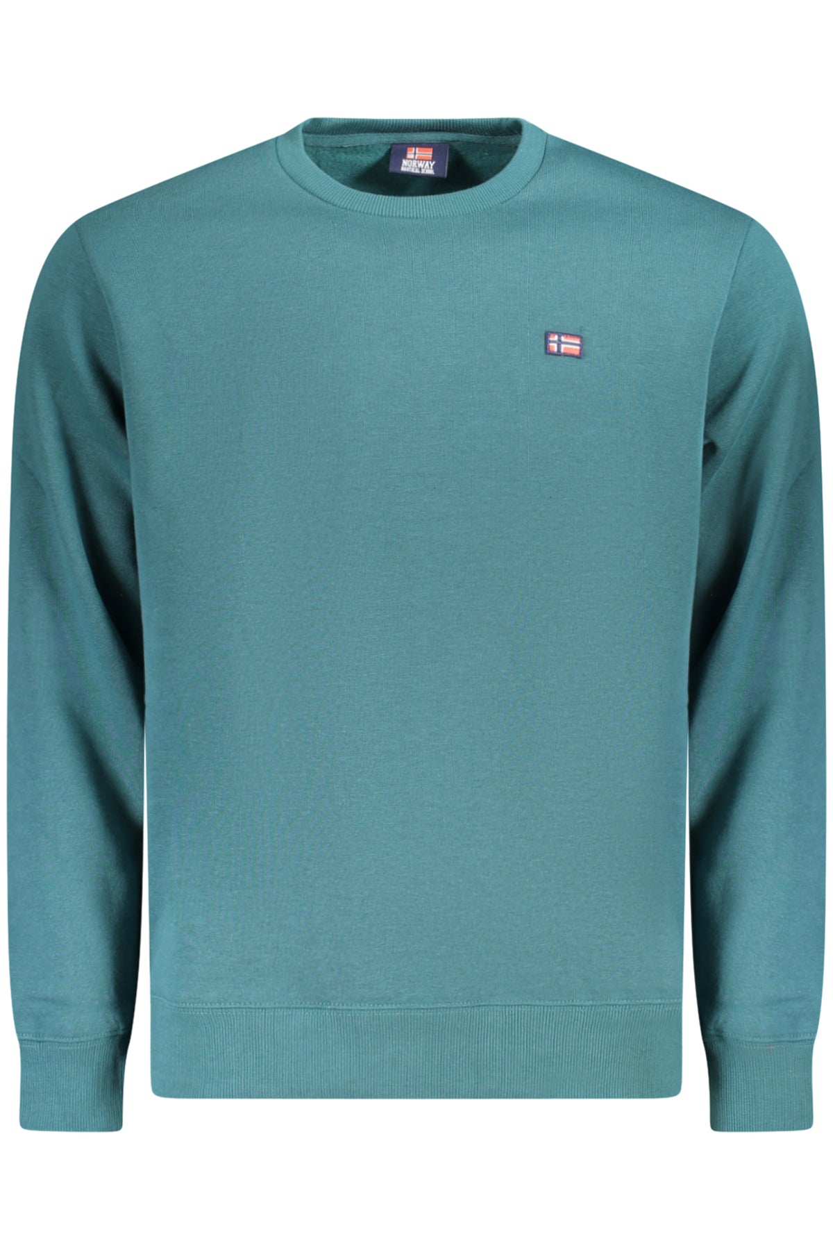 SWEAT-SHIRT FERMETURE ÉCLAIR HOMME NORVÈGE 1963, VERT