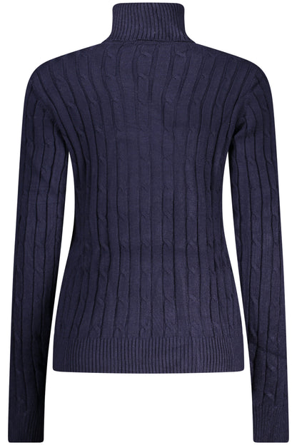 NORWAY 1963 WOMEN'S BLUE SWEATER
