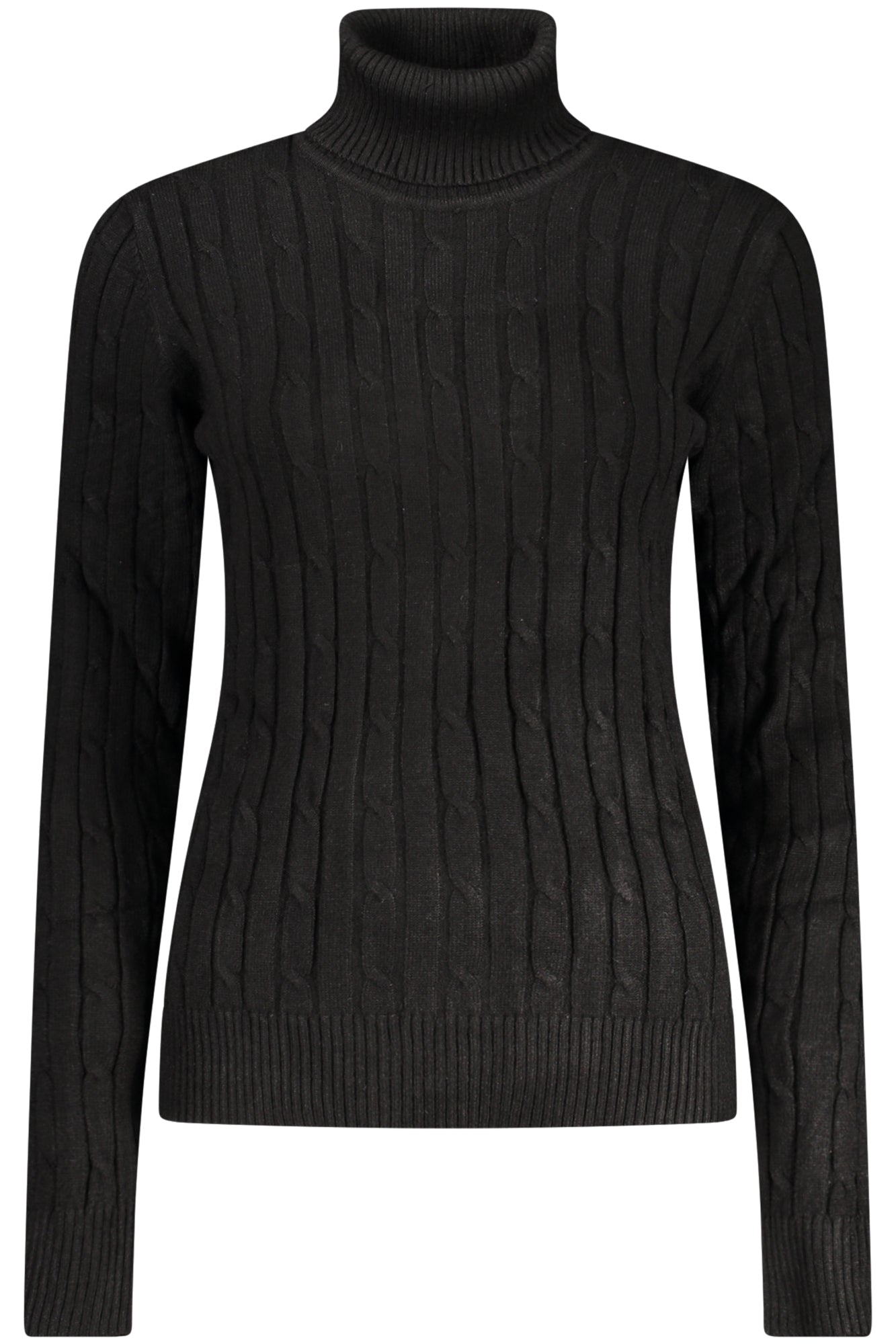 NORWAY 1963 WOMEN'S BLACK SWEATER