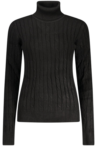 NORWAY 1963 WOMEN'S BLACK SWEATER