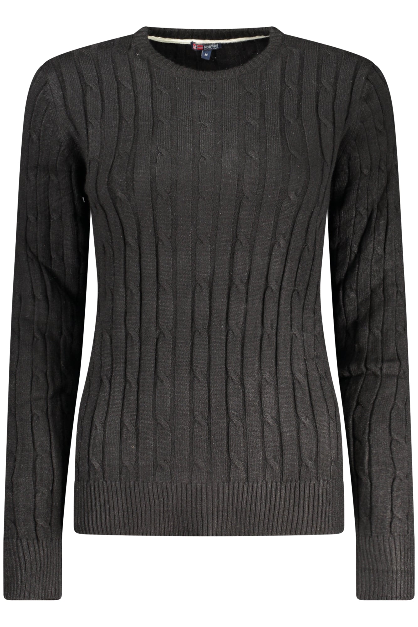 NORWAY 1963 WOMEN'S BLACK SWEATER