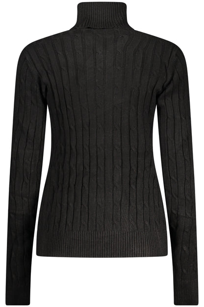 NORWAY 1963 WOMEN'S BLACK SWEATER
