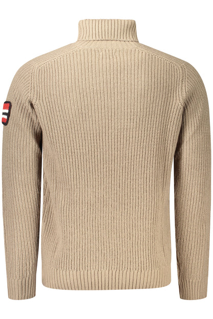 NORWAY 1963 MEN'S BEIGE SWEATER