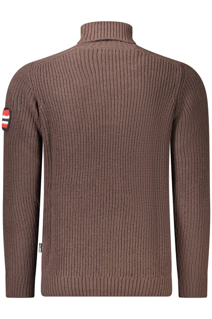 NORWAY 1963 MEN'S BROWN SWEATER