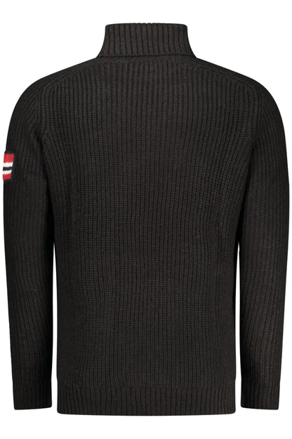 NORWAY 1963 BLACK MEN'S SWEATER