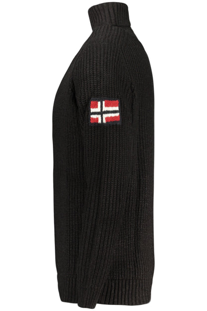 NORWAY 1963 BLACK MEN'S SWEATER