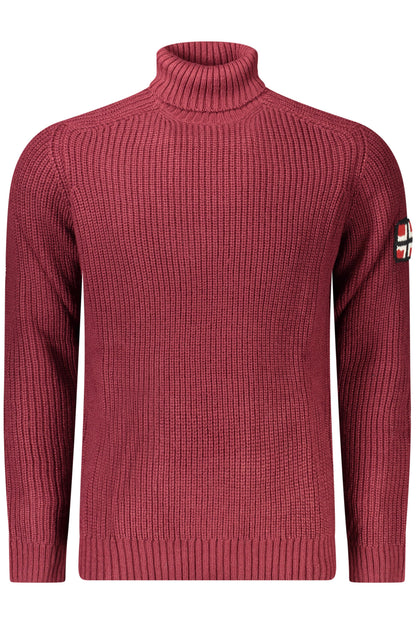 NORWAY 1963 RED MEN'S SWEATER