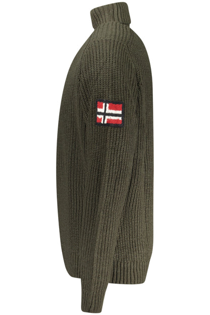 NORWAY 1963 MEN'S GREEN SWEATER