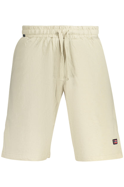 NORWAY 1963 MEN'S BEIGE BERMUDA SHORTS