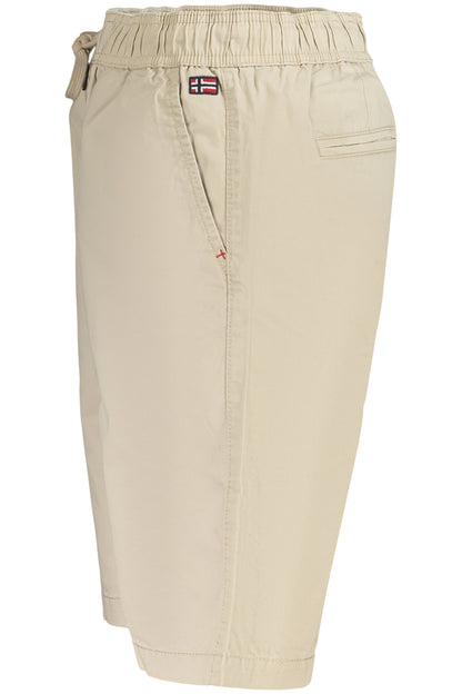 NORWAY 1963 MEN'S BEIGE BERMUDA SHORTS