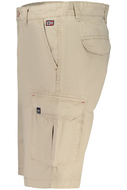 NORWAY 1963 MEN'S BEIGE BERMUDA SHORTS