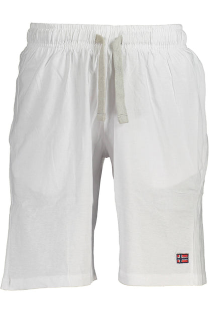 NORWAY 1963 MEN'S BERMUDA PANTS WHITE