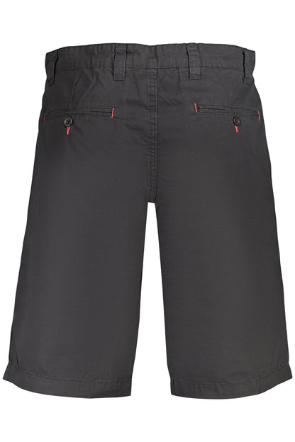 NORWAY 1963 MEN'S BLACK BERMUDA SHORTS