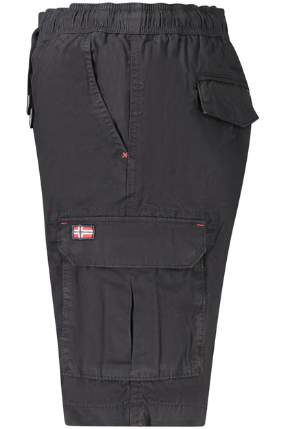 NORWAY 1963 MEN'S BLACK BERMUDA PANTS