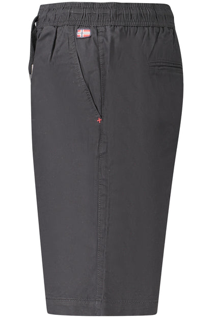 NORWAY 1963 MEN'S BLACK BERMUDA PANTS
