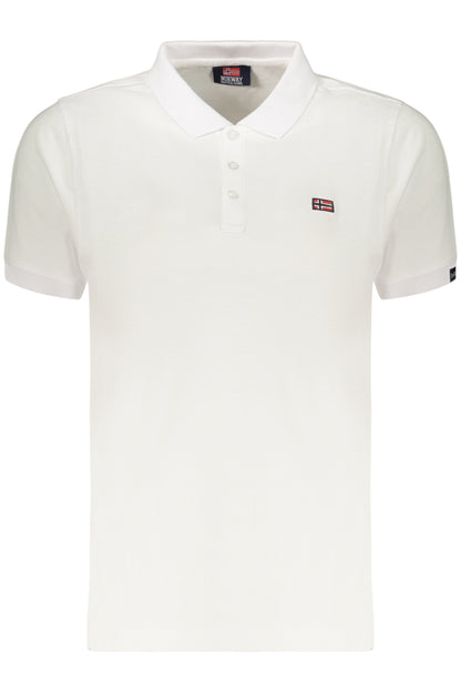 NORWAY 1963 WOMEN'S SHORT-SLEEVE POLO SHIRT WHITE