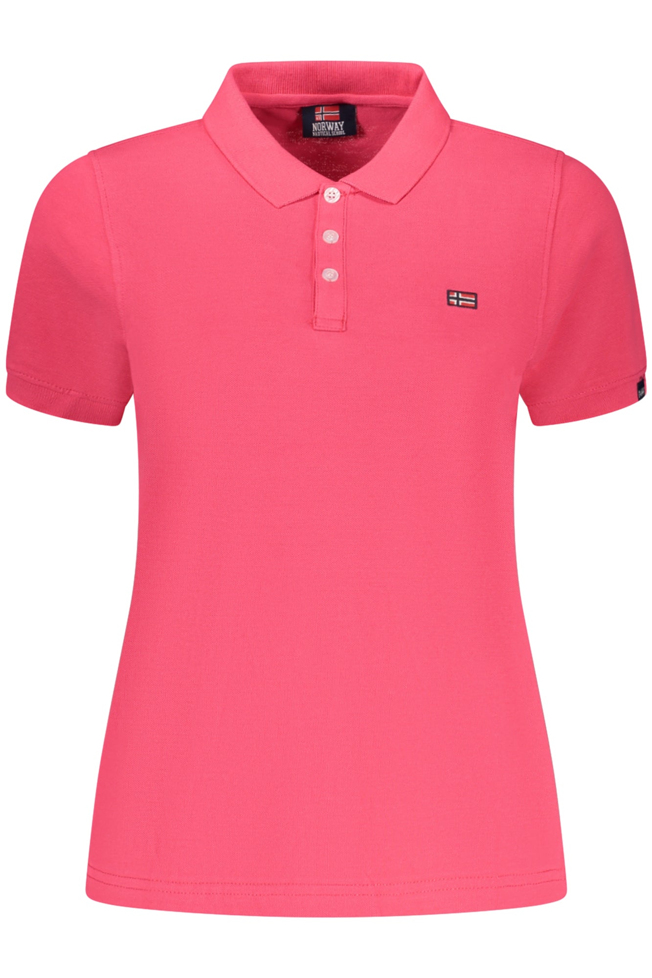 NORWAY 1963 WOMEN'S PINK SHORT-SLEEVE POLO SHIRT