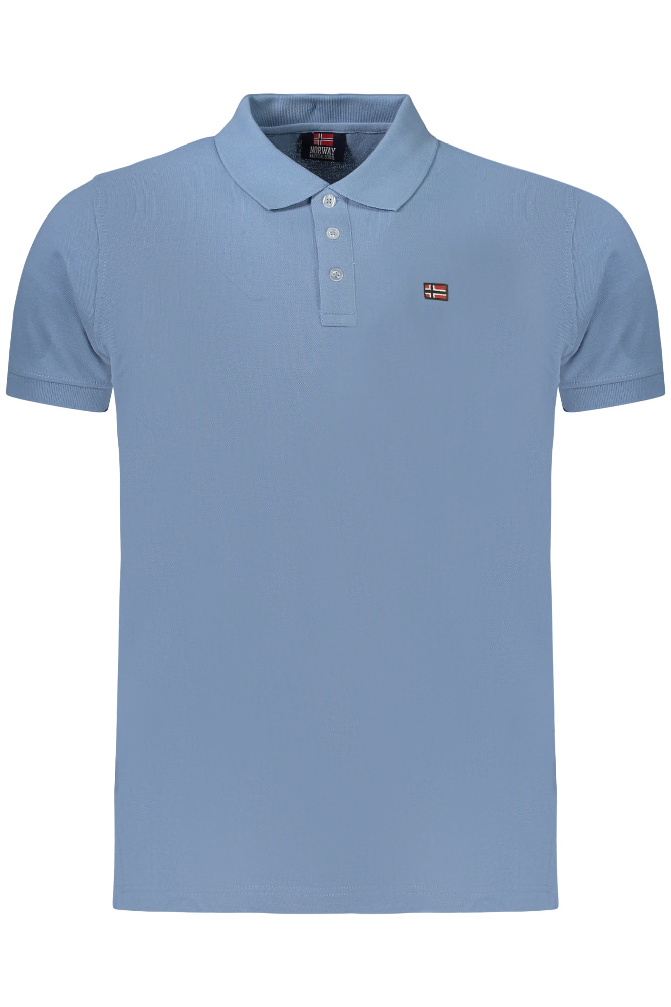 NORWAY 1963 MEN'S SHORT-SLEEVED POLO SHIRT, BLUE