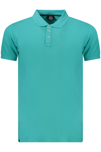 NORWAY 1963 MEN'S SHORT-SLEEVED POLO SHIRT, BLUE