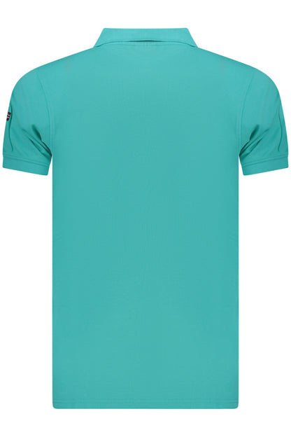 NORWAY 1963 MEN'S SHORT-SLEEVED POLO SHIRT, BLUE