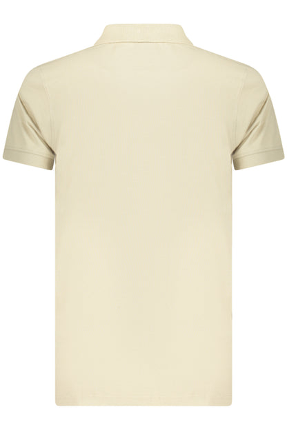 NORWAY 1963 MEN'S SHORT-SLEEVE POLO SHIRT, BEIGE