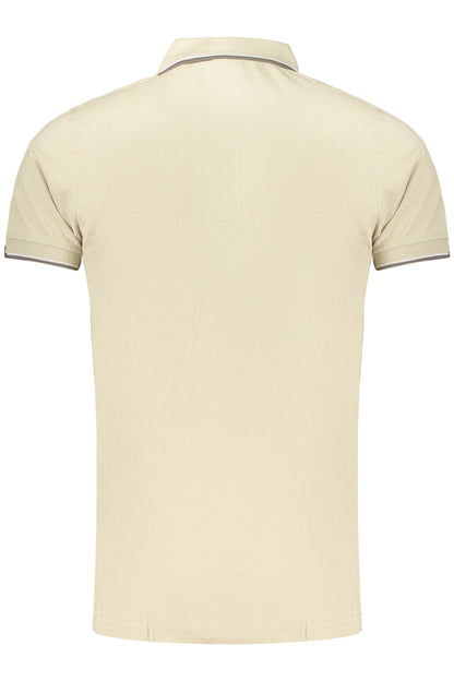 NORWAY 1963 MEN'S SHORT-SLEEVE POLO SHIRT, BEIGE