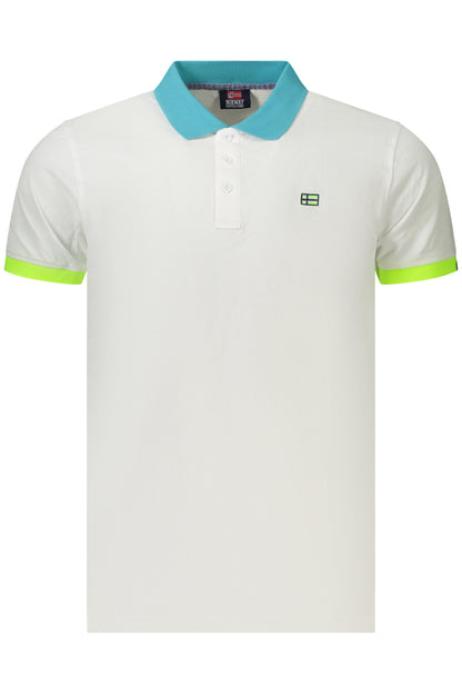 NORWAY 1963 MEN'S SHORT-SLEEVED POLO SHIRT WHITE