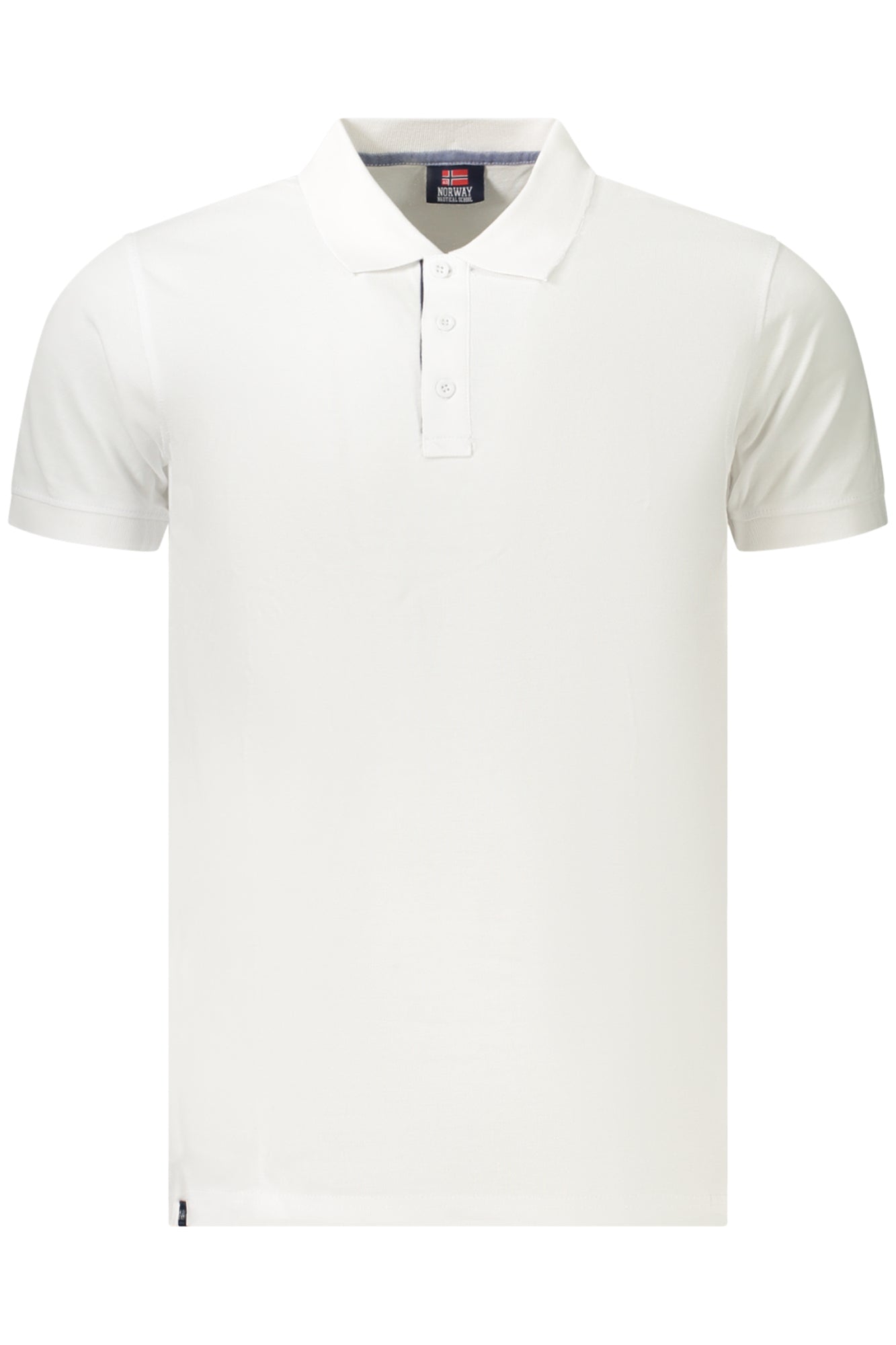 NORWAY 1963 MEN'S SHORT-SLEEVED POLO SHIRT WHITE
