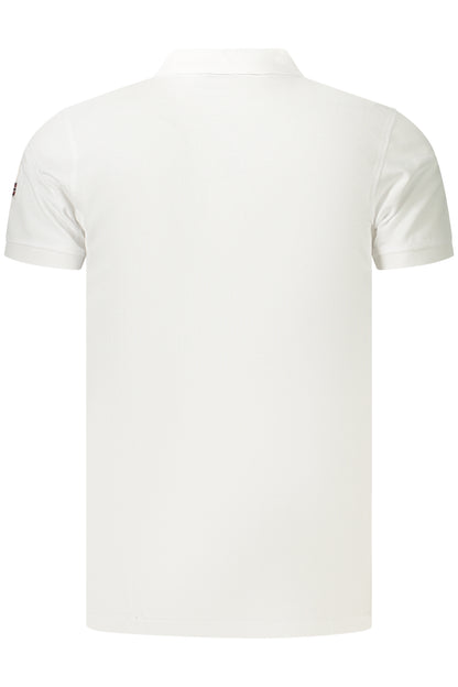 NORWAY 1963 MEN'S SHORT-SLEEVED POLO SHIRT WHITE