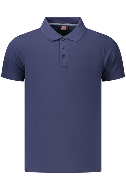 NORWAY 1963 MEN'S SHORT-SLEEVED POLO SHIRT, BLUE