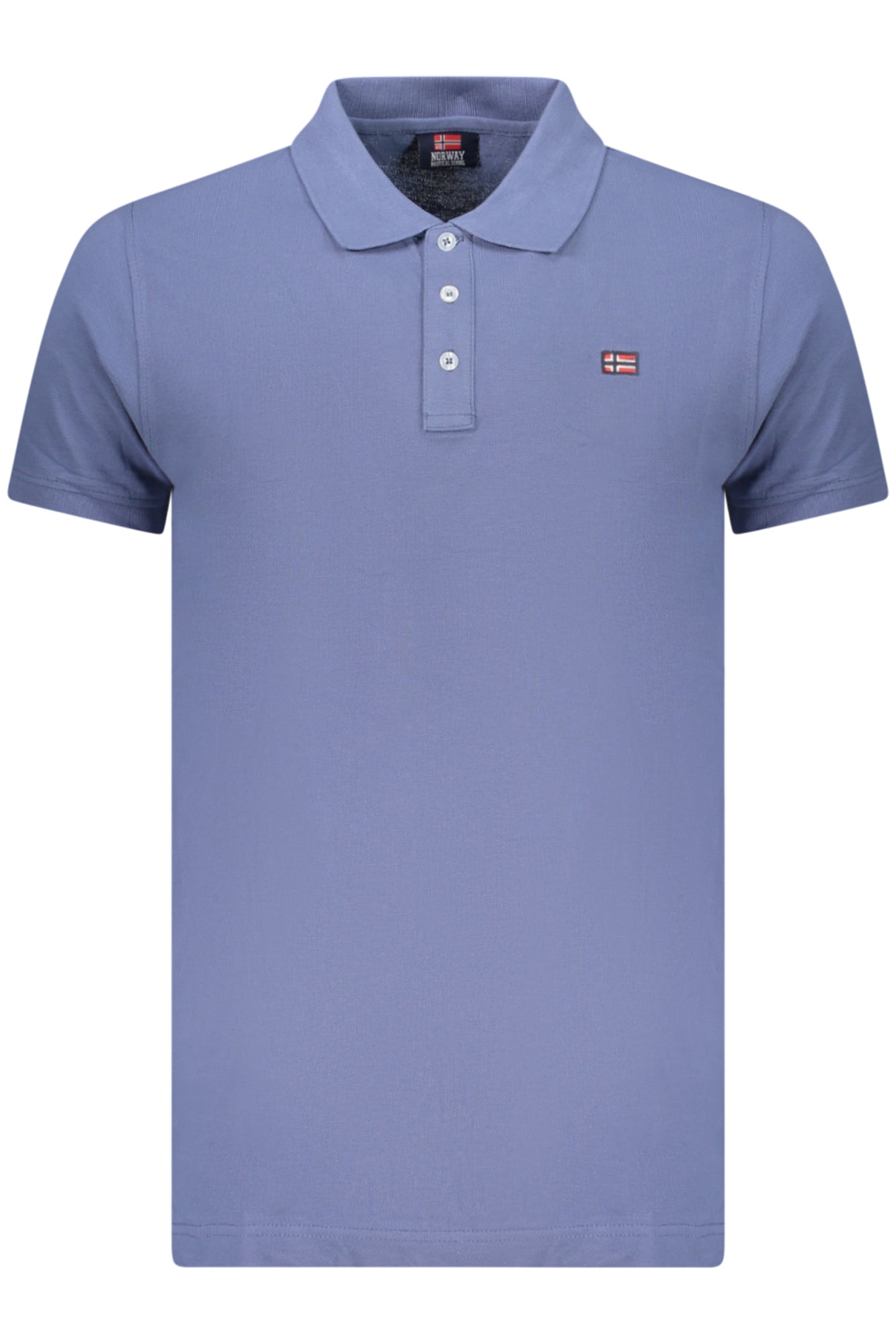 NORWAY 1963 MEN'S SHORT-SLEEVED POLO SHIRT, BLUE