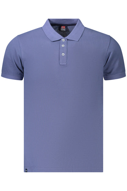 NORWAY 1963 MEN'S SHORT-SLEEVED POLO SHIRT, BLUE