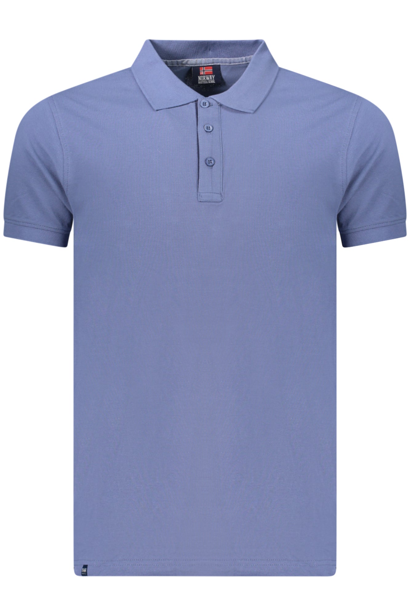 NORWAY 1963 MEN'S SHORT-SLEEVED POLO SHIRT, BLUE