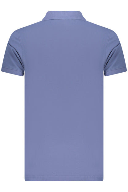 NORWAY 1963 MEN'S SHORT-SLEEVED POLO SHIRT, BLUE