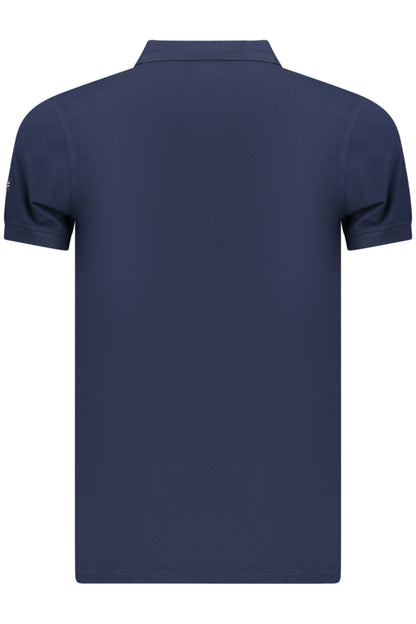 NORWAY 1963 MEN'S SHORT-SLEEVED POLO SHIRT, BLUE