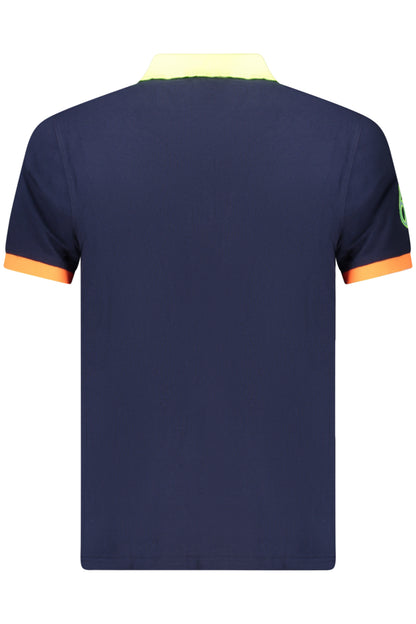 NORWAY 1963 MEN'S SHORT-SLEEVED POLO SHIRT, BLUE