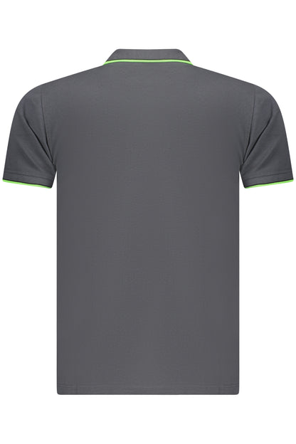NORWAY 1963 MEN'S SHORT-SLEEVE POLO SHIRT, GREY